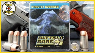 картинка: Вы уже знаете!...Тест и обзор баллистического геля Buffalo Bore .45 ACP +P для самообороны!