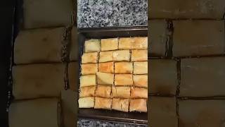 Ultimate Baklava Making | How to make baklava | Baklawa Recipe #viral #shorts #short #iftar #sweet