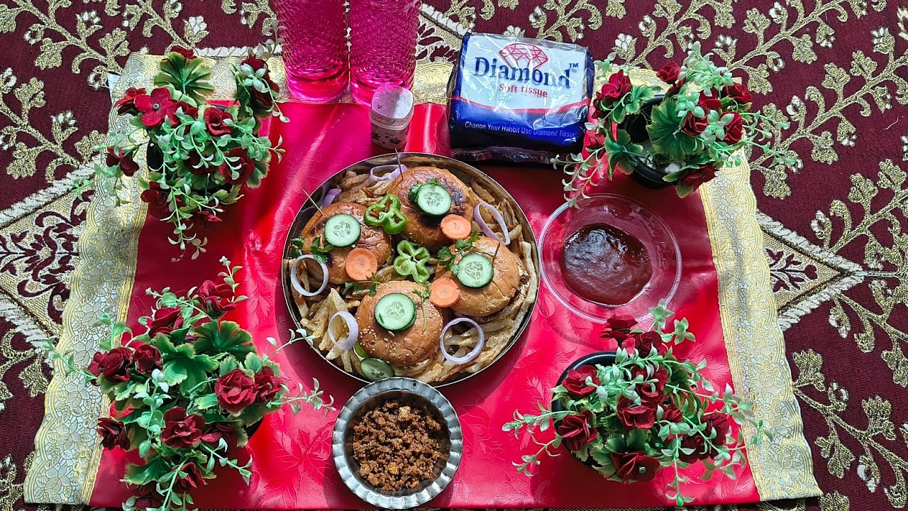 Hyderabadi seene ka burge 🍔🍟