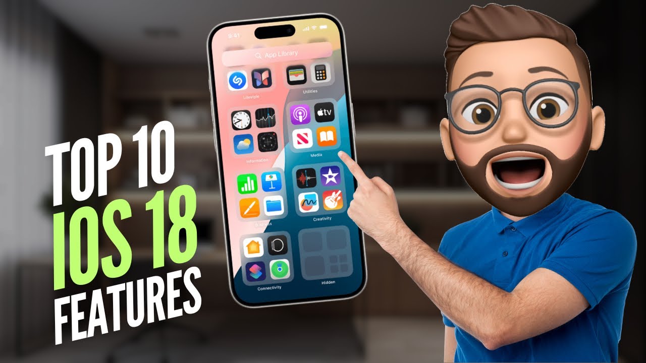 Top 10 iOS 18 Features You Need To Know About! - YouTube