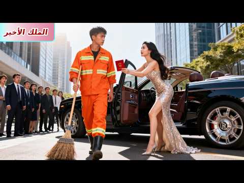 طبيب معجزة تنكر كعامل نظافة فقير أوقفته مديرة جميلة بسيارة فاخرة وعرضت مليارات لينقذ جدها