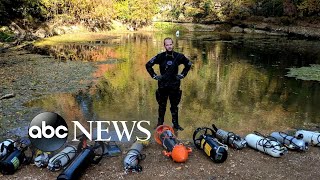 Diver describes rescuing man who helped rescue Thai cave boys