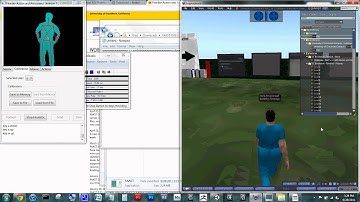 Kinect controlled Second Life