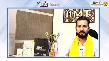 Alumnus Mr. Mukesh Choudhary | Alumni View | BBA - 2014 | IIMT College of Management, Greater Noida
