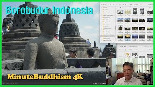 Borobudur, Java Indonesia, one of the biggest Buddhist manuments in the world.