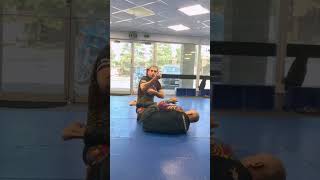 Cradle Pass to Side Control #bjj #jiujitsu #grappling