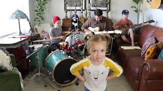 Colt Clark and the Quarantine Kids play "Taking Care of Business" chords
