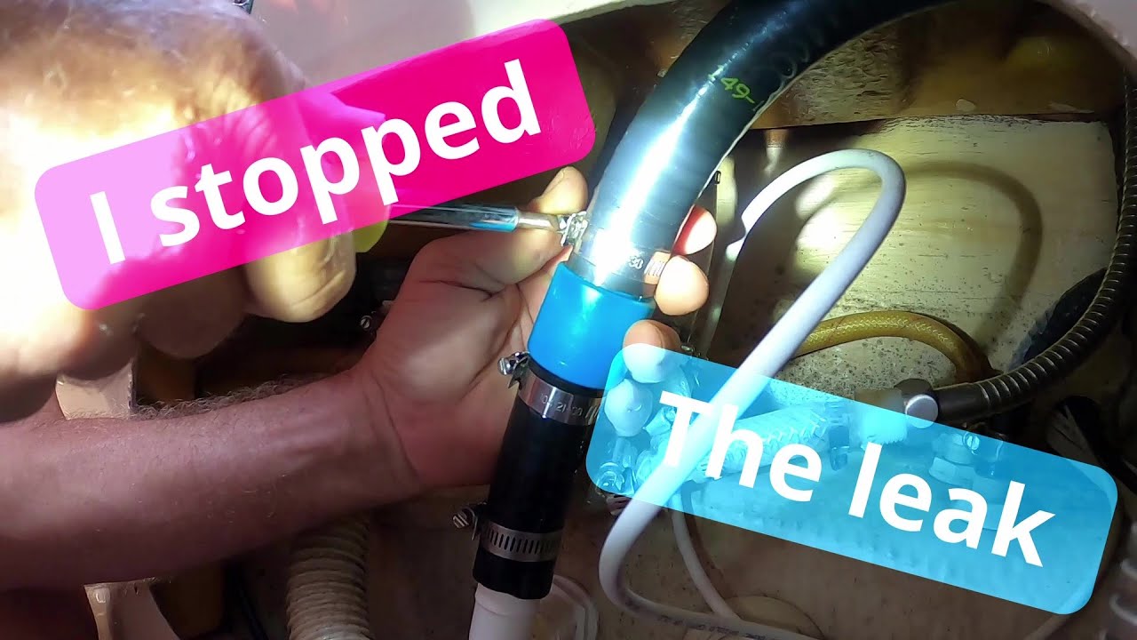 Gemini leaking issues. Installing bilge pump check valves. YouTube