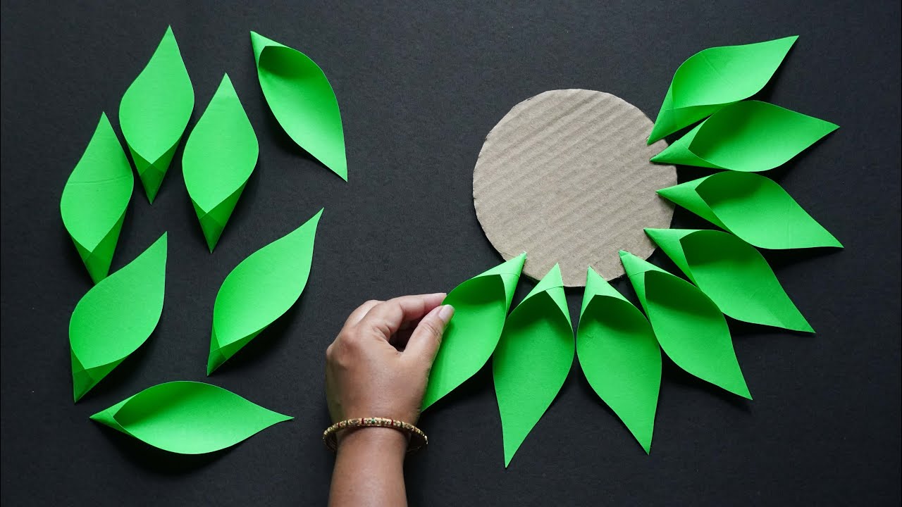 Easy and Quick Paper Wall Hanging Ideas / A4 sheet Wall decor