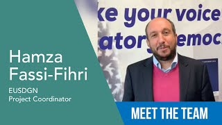Hamza Fassi-Fihri - ECES Project Coordinator (EUSDGN)