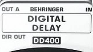 Behringer DD400 Digital Delay Pedal (Review/Demo)