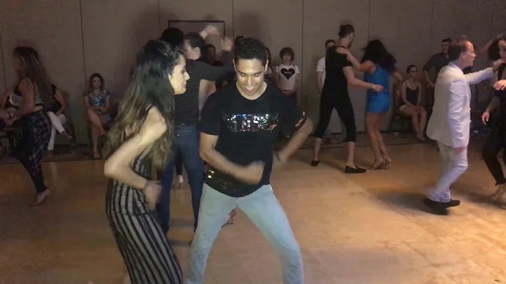 JORGE MARTINEZ & MICHELLE RAMOS SALSA DANCE AT LAB...