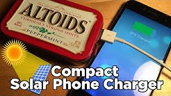 Ben Builds: Make Your Own Solar Powered Phone Charger