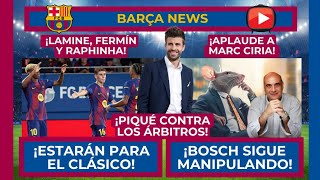 Lamine, Fermín Y Raphinha Cerca Del Ok Xavier Bosch Aplaude Los Delirios De Marc Ciria