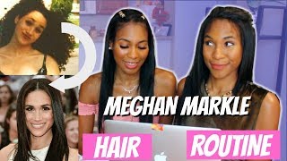 We are reacting to meghan markle's curly straight hair routine video.
markle is the duchess of sussex and after seeing pictures her wedding
...