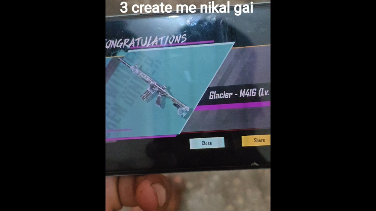 3 crate mein nikal gai  m416 