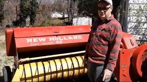 How to Thread a New Holland 69 Square Hay Baler