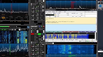 ELAD FDM-S2 working with 2 channels one on 40m one on 20mt