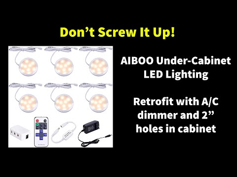 Aiboo Cabinet Lights Replace Halogen