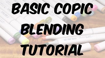 Basic Copic Blending Tutorial/Color Combos for Cardmaking