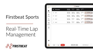 Real-Time Lap Management by Firstbeat Sports explained in 4 min and 12 sec