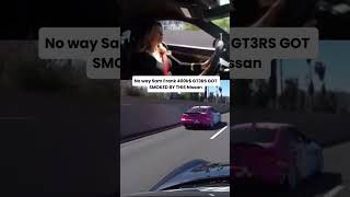 No way Sam Frank 400k$ GT3RS GOT SMOKED BY THIS Nissan #samxfrank #porsche #gt3 #gt3rs 