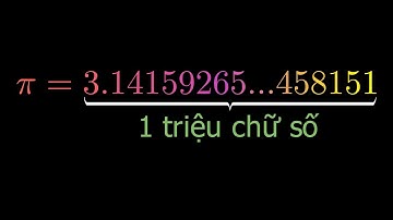#21 Làm sao để tính 1,000,000 chữ số Pi?