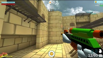 5 kill streak in shellshockers! Hard boiled obtained! ( Speedrun 1v1 version)