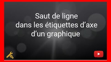 Retour à la ligne dans les étiquettes de données d