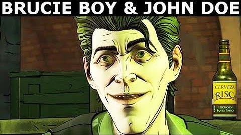 Brucie Boy & John Doe As Good Friends - BATMAN Telltale Season 2 The Enemy Within (No Commentary)