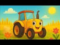 Tanzender Traktor Lied | Lustiges Kinderlied vom Bauernhof | Deutsche Kinderreime
