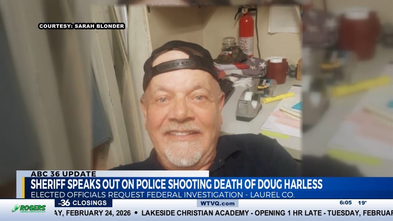 Laurel County Sheriff speaks on Police shooting death of Doug Harless