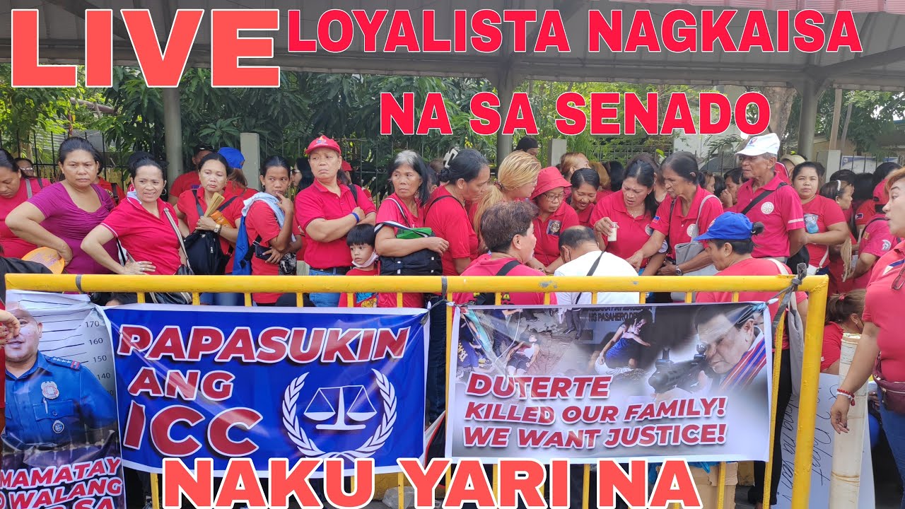 LIVE LOYALISTA NAG RALLY NA LABANAN NG KALAMPAGAN - YouTube