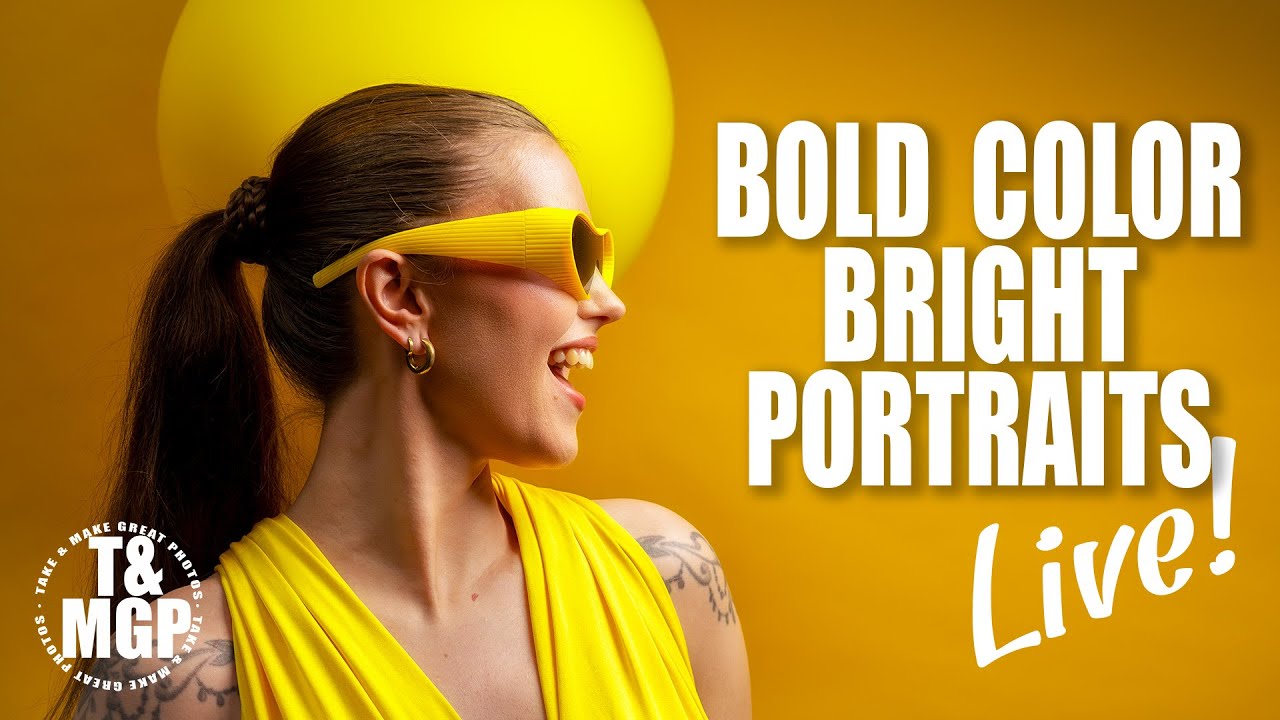 Go from Dull to Daring: Use Bold Color for Jaw-Dropping Portraits | LIVE with Gavin Hoey