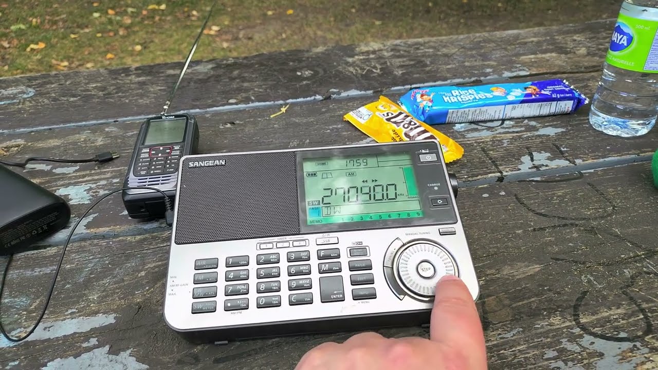Perry Island Urban DXpedition day August 27th 2025 Sangean