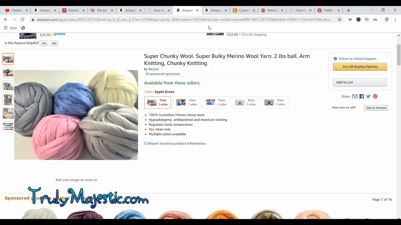 The Best Arm Knitting Yarns AND Where To Get Them! YouTube