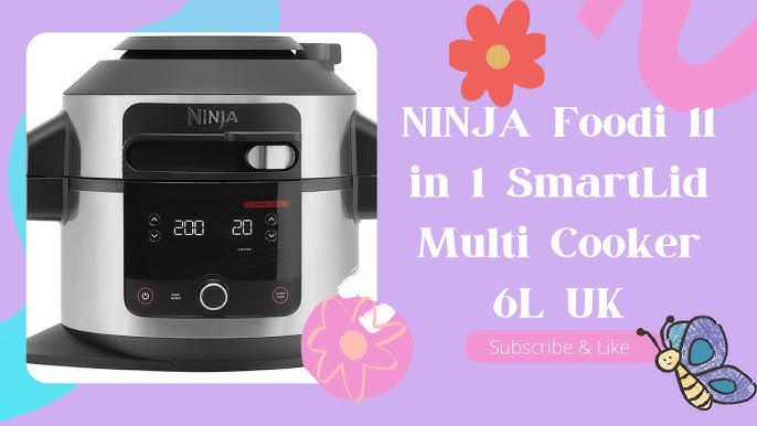 OL550EU OLLA ELÉCTRICA MULTIFUNCIÓN 6L SMARTLID MULTI COOKER NINJA FOODI