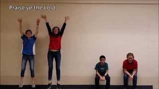 Hallelu Hallelujah, Praise Ye the Lord