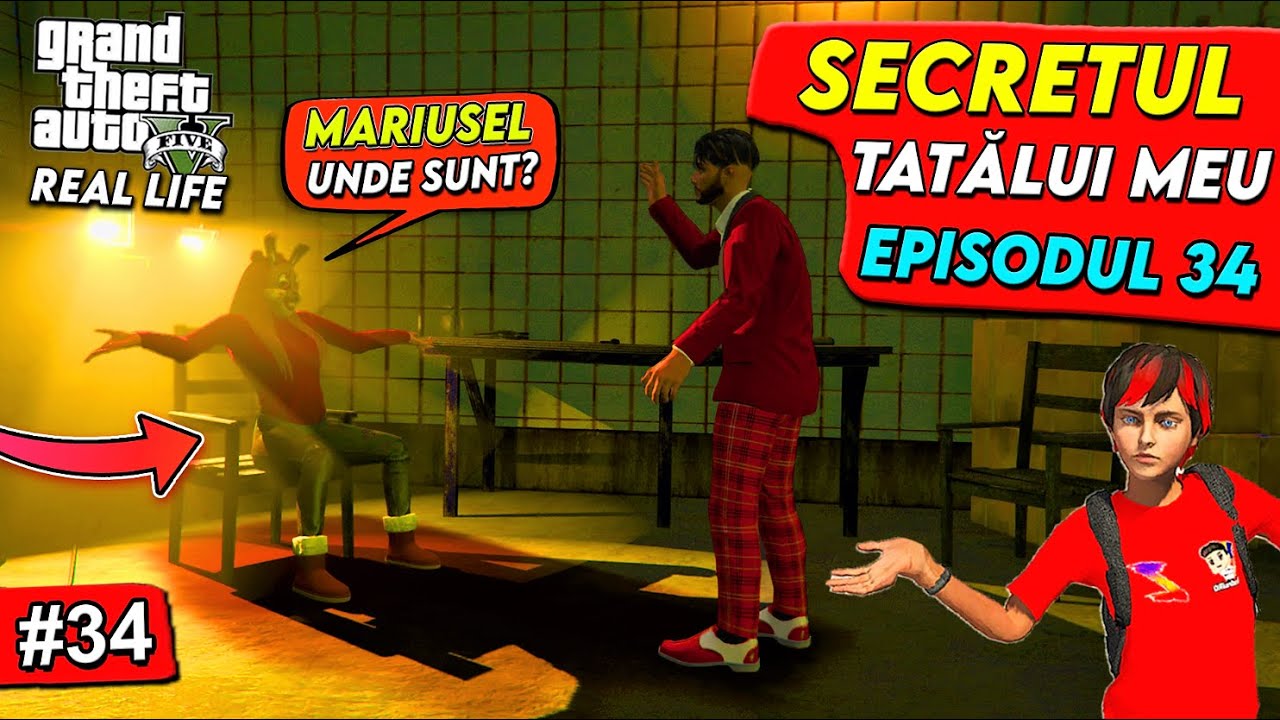 ⛔Secretul TATĂLUI MEU... #34 | Gta 5 Real Life FiveM