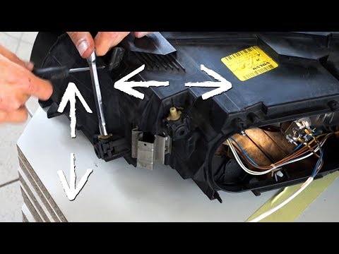 Volvo C30 S40 V50 headlight adjustment