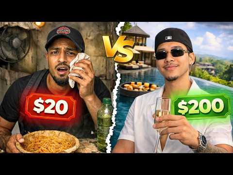 Surviving Bali On 20 Vs Living Luxury On 200 