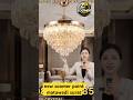 How To Installation Light With Fan Chandelier #home #fanwithlight #chandelier