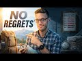 Don’t Live Life with Regrets