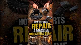 How Expert Repair Broken Massive Gear🤯🔥#restoration #fixing #workshop
