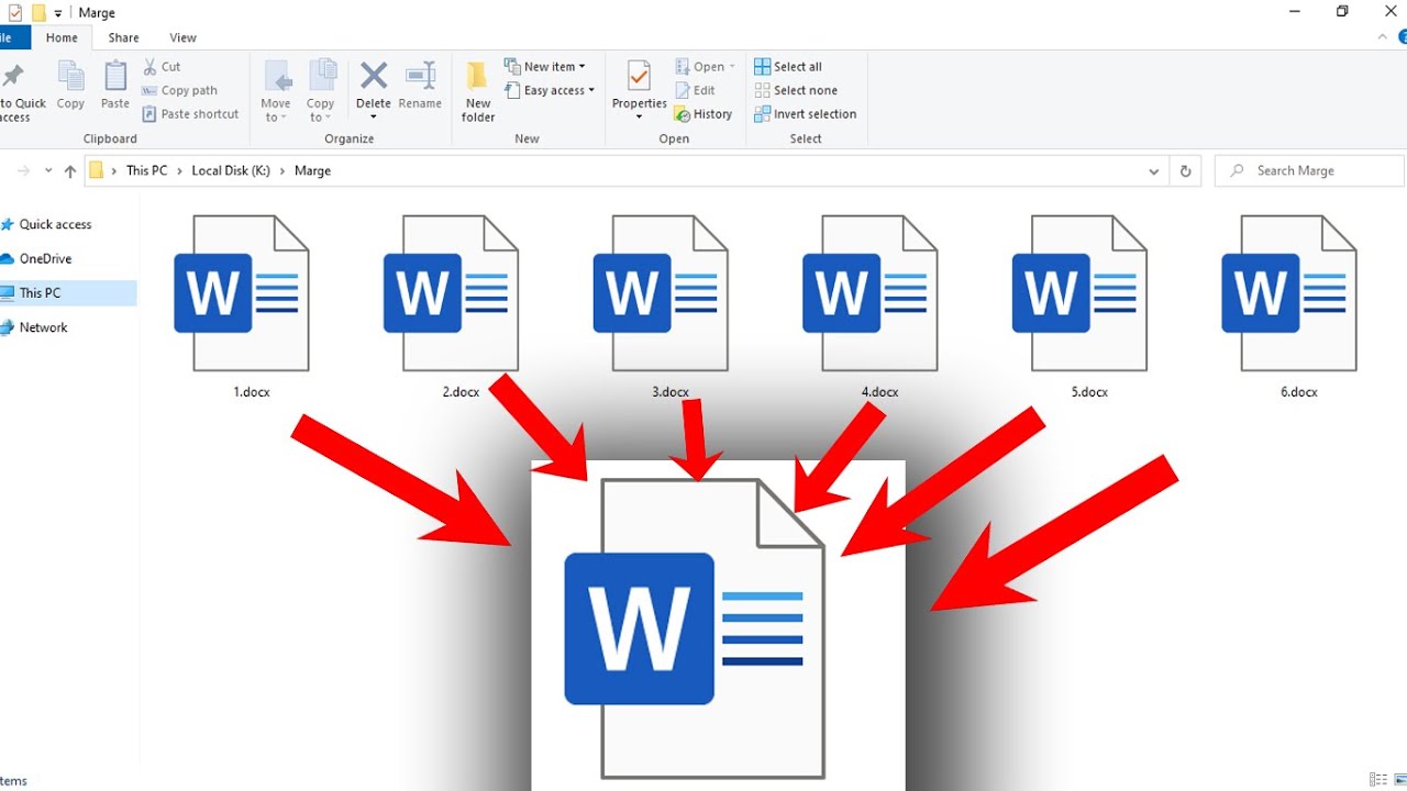 how to make multiple documents from one word document