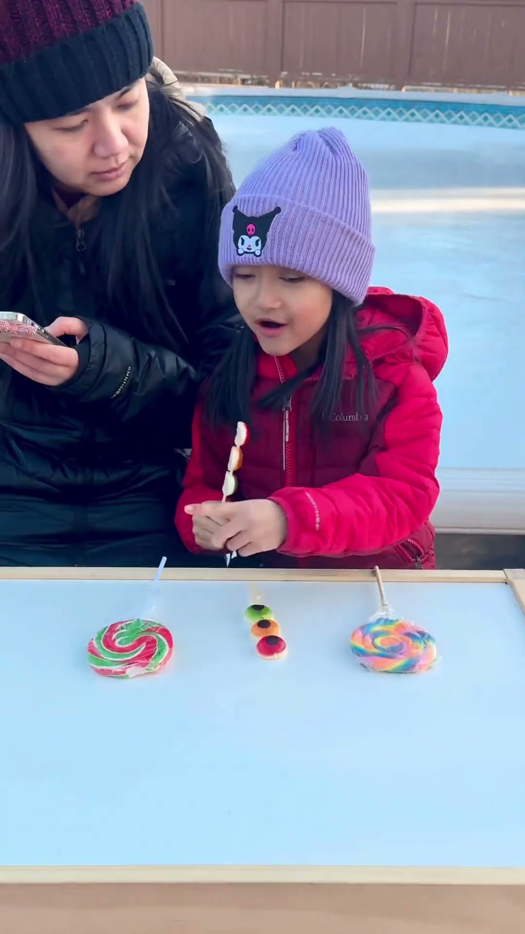 Lollipop Vanishes Right Under Child's Nose