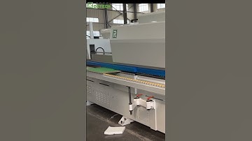 Edge banding machine #cnc #cncmachine #cncrouter #cabinet #edgebander
