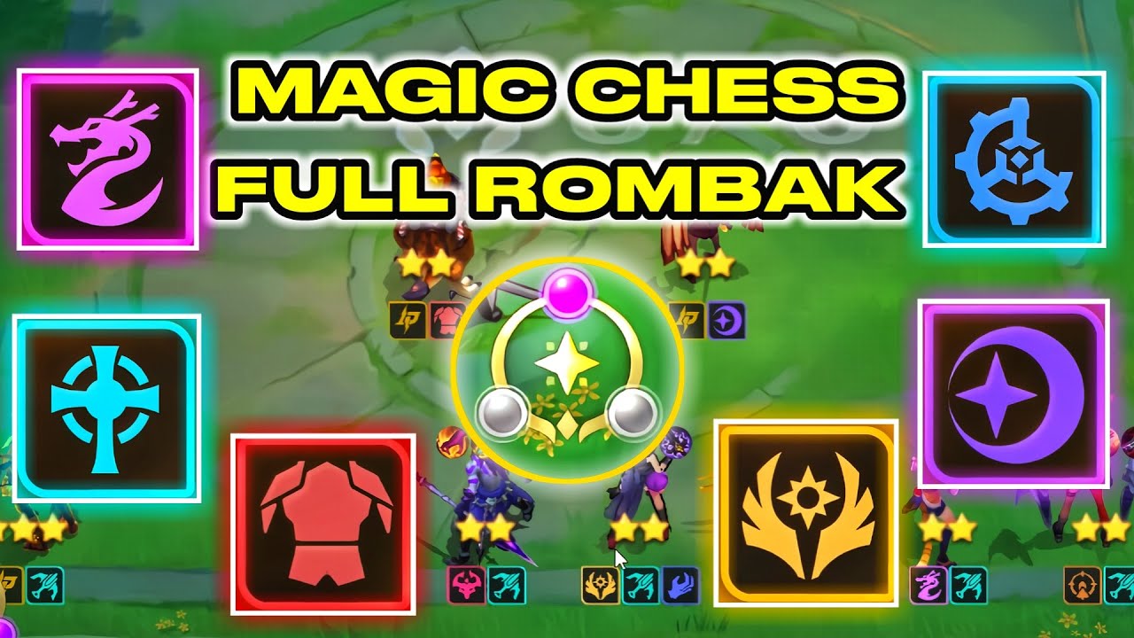 Magik Rombak MAGIC CHESS ROMBAK BESAR BESARAN!!! | FULL SINERGI BARU COMBO BARU ...