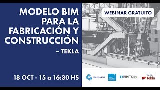 Modelo BIM para la fabricación y construcción – TEKLA - YouTube