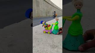 Remote Control Scooty Girl And Monkey Scooter Unboxing And Testing Short ||